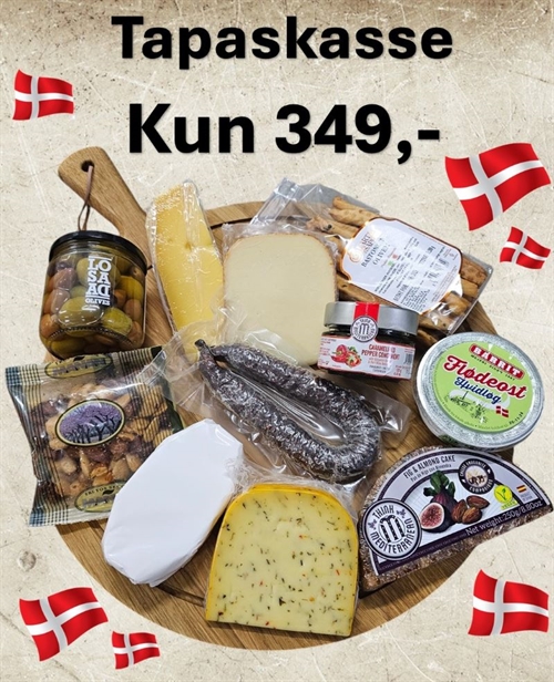 Weekend-tapaskasse 349,-